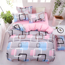 Load image into Gallery viewer, American style bedding set AB side bed set super king size bed linens pink duvet cover set heart home bedding women bedclothes