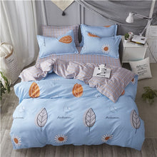 Load image into Gallery viewer, American style bedding set AB side bed set super king size bed linens pink duvet cover set heart home bedding women bedclothes