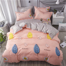 Load image into Gallery viewer, American style bedding set AB side bed set super king size bed linens pink duvet cover set heart home bedding women bedclothes