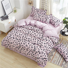 Load image into Gallery viewer, American style bedding set AB side bed set super king size bed linens pink duvet cover set heart home bedding women bedclothes