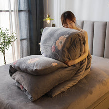 Load image into Gallery viewer, Luxury Bedding Sets Cartoon Kids Duvet Cover Thick Flannel Boy Girl Adult Double Bed Linen Comforter Set Pink постельное бельё
