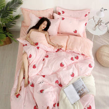 Load image into Gallery viewer, ParkShin Bedding Set Duvet Cover Flat Sheet Pillowcase Bed Linen Set Double size Bedclothes Decorative Home Textiles Bed Cover
