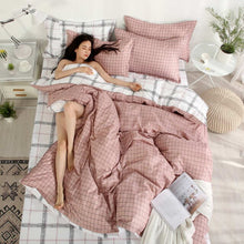 Load image into Gallery viewer, ParkShin Bedding Set Duvet Cover Flat Sheet Pillowcase Bed Linen Set Double size Bedclothes Decorative Home Textiles Bed Cover
