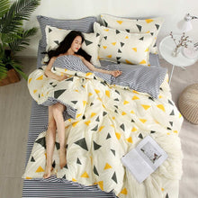 Load image into Gallery viewer, ParkShin Bedding Set Duvet Cover Flat Sheet Pillowcase Bed Linen Set Double size Bedclothes Decorative Home Textiles Bed Cover
