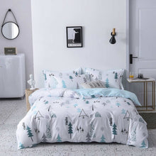 Load image into Gallery viewer, ParkShin Bedding Set Duvet Cover Flat Sheet Pillowcase Bed Linen Set Double size Bedclothes Decorative Home Textiles Bed Cover
