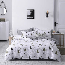 Load image into Gallery viewer, ParkShin Bedding Set Duvet Cover Flat Sheet Pillowcase Bed Linen Set Double size Bedclothes Decorative Home Textiles Bed Cover
