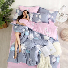 Load image into Gallery viewer, ParkShin Bedding Set Duvet Cover Flat Sheet Pillowcase Bed Linen Set Double size Bedclothes Decorative Home Textiles Bed Cover
