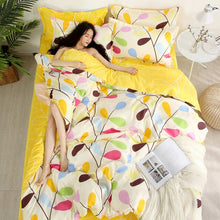 Load image into Gallery viewer, ParkShin Bedding Set Duvet Cover Flat Sheet Pillowcase Bed Linen Set Double size Bedclothes Decorative Home Textiles Bed Cover
