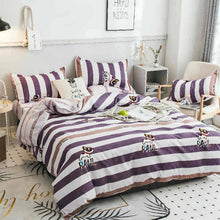 Load image into Gallery viewer, ParkShin Fashion Lemon Bedding Set Soft Duvet Cover Bed Linen Pillowcase Flat Sheet Single Double Queen King Size For Girl
