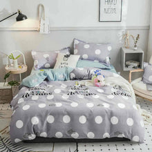 Load image into Gallery viewer, ParkShin Fashion Lemon Bedding Set Soft Duvet Cover Bed Linen Pillowcase Flat Sheet Single Double Queen King Size For Girl
