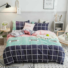 Load image into Gallery viewer, ParkShin Fashion Lemon Bedding Set Soft Duvet Cover Bed Linen Pillowcase Flat Sheet Single Double Queen King Size For Girl
