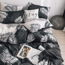 Load image into Gallery viewer, Northern European-Style Cotton Bedding Cotton Net Red Linen Quilt People-Style Dormitory Three-Piece Bed
